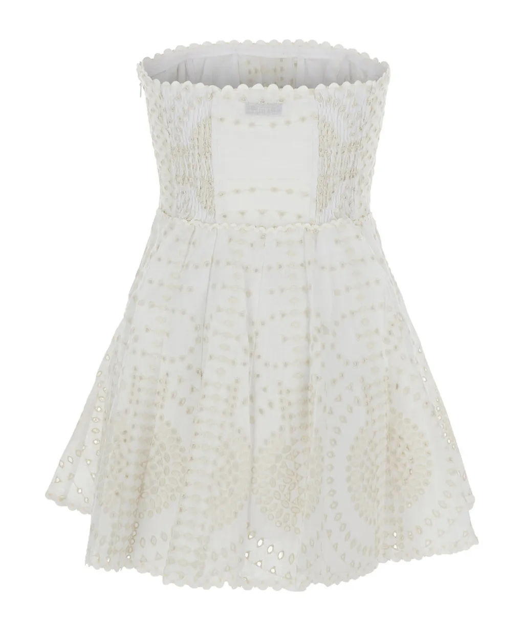 Clem Dress With Flounce Hem