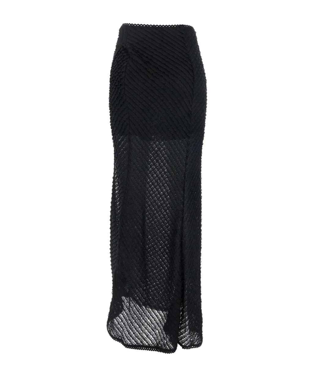 Erin Long Skirt With Side Slit
