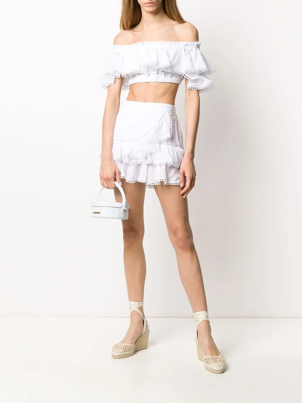 Fera Ruffled Mini Skirt
