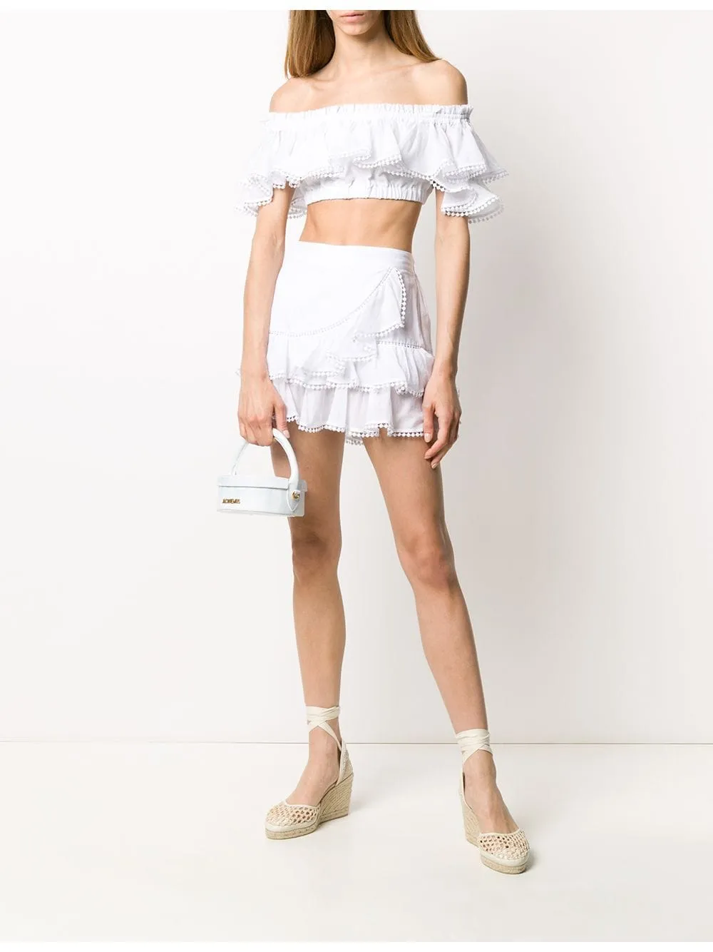 Cata Off-Shoulder Crop Top