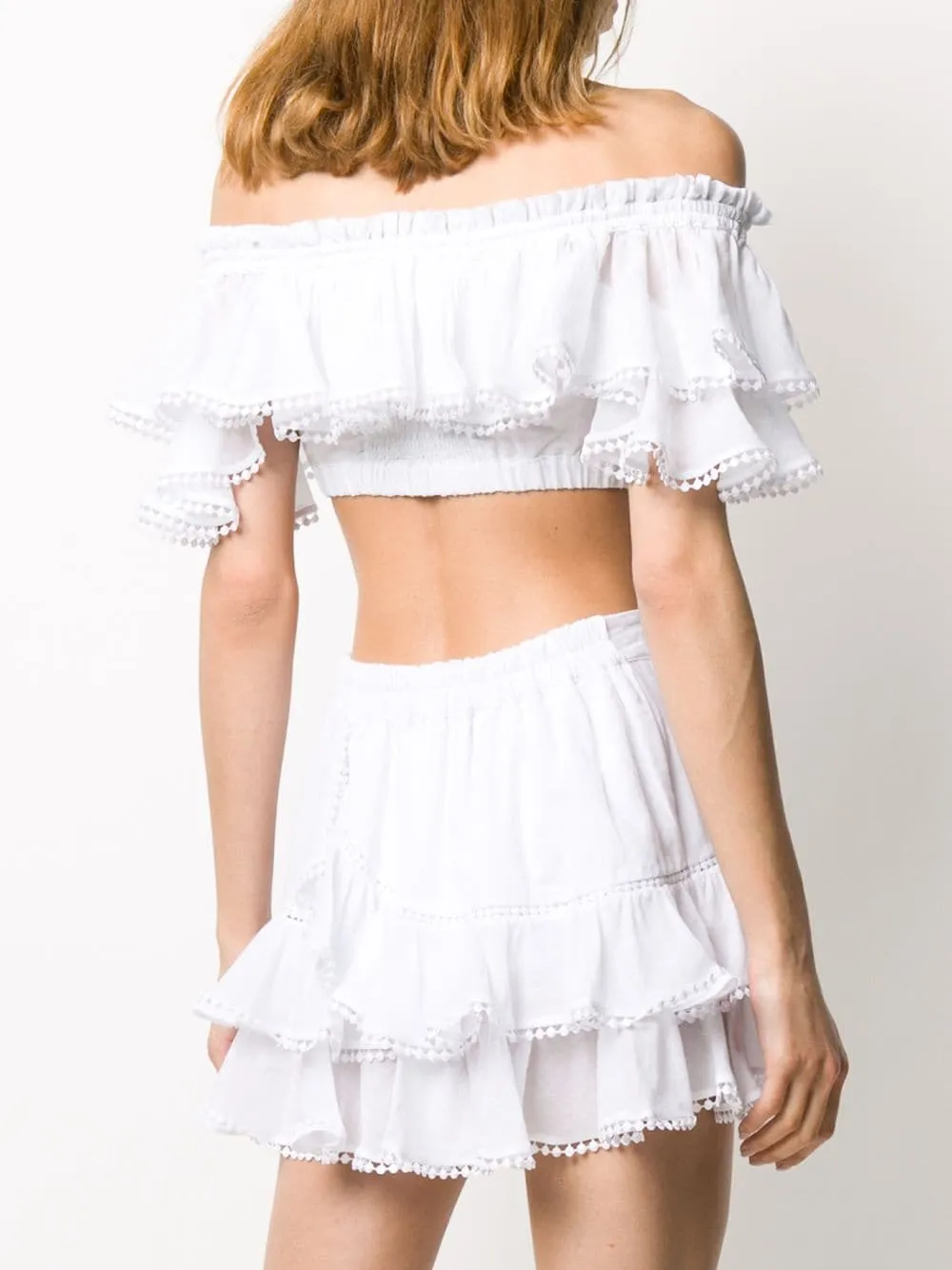 Cata Off-Shoulder Crop Top