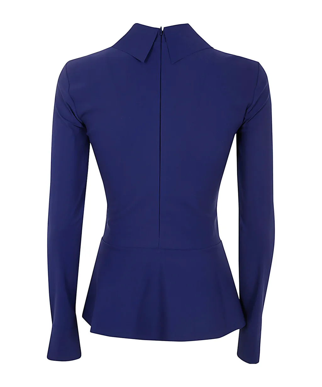 Asym Peplum Top