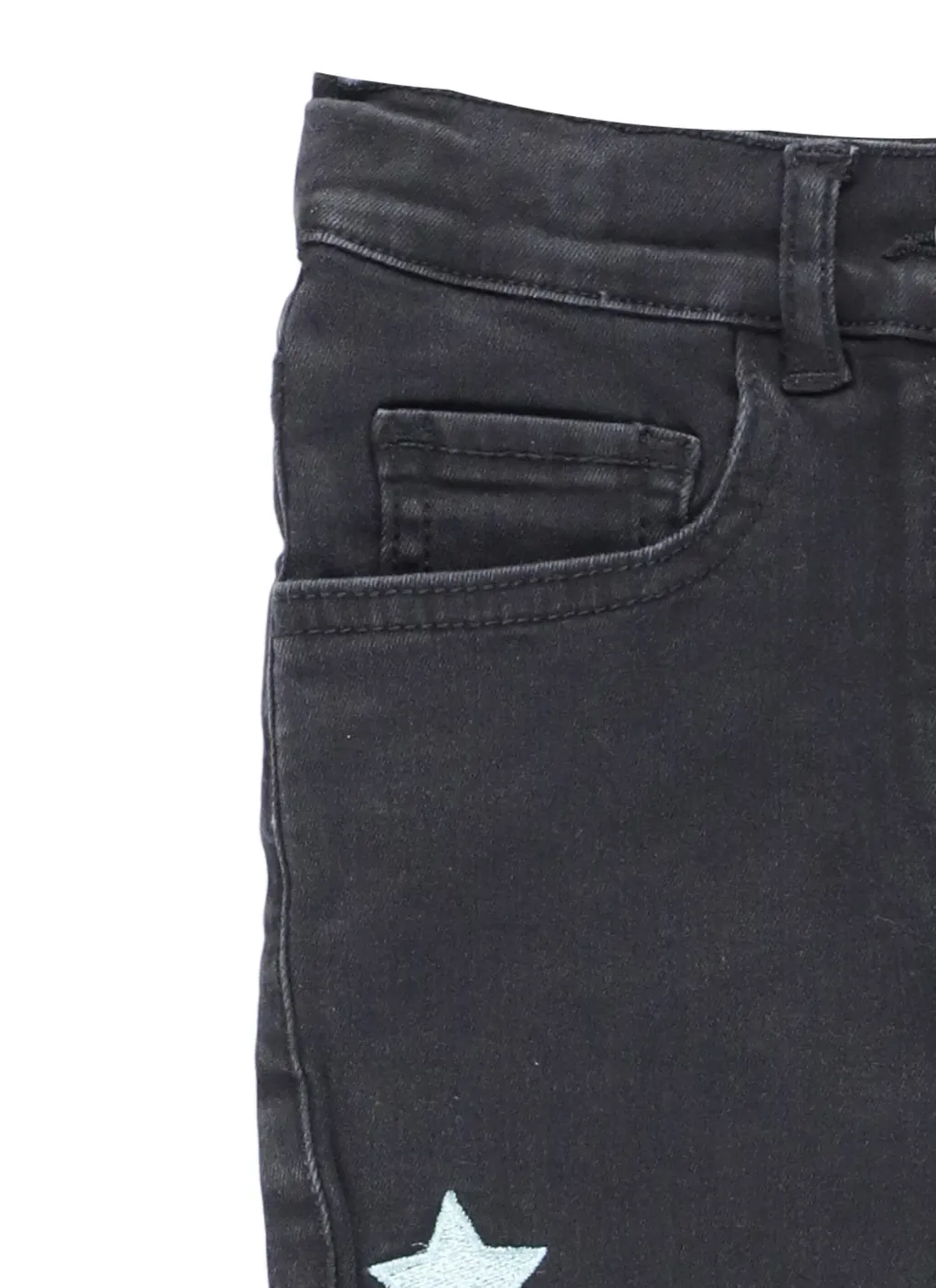Embellished Stretch Flared Jeans