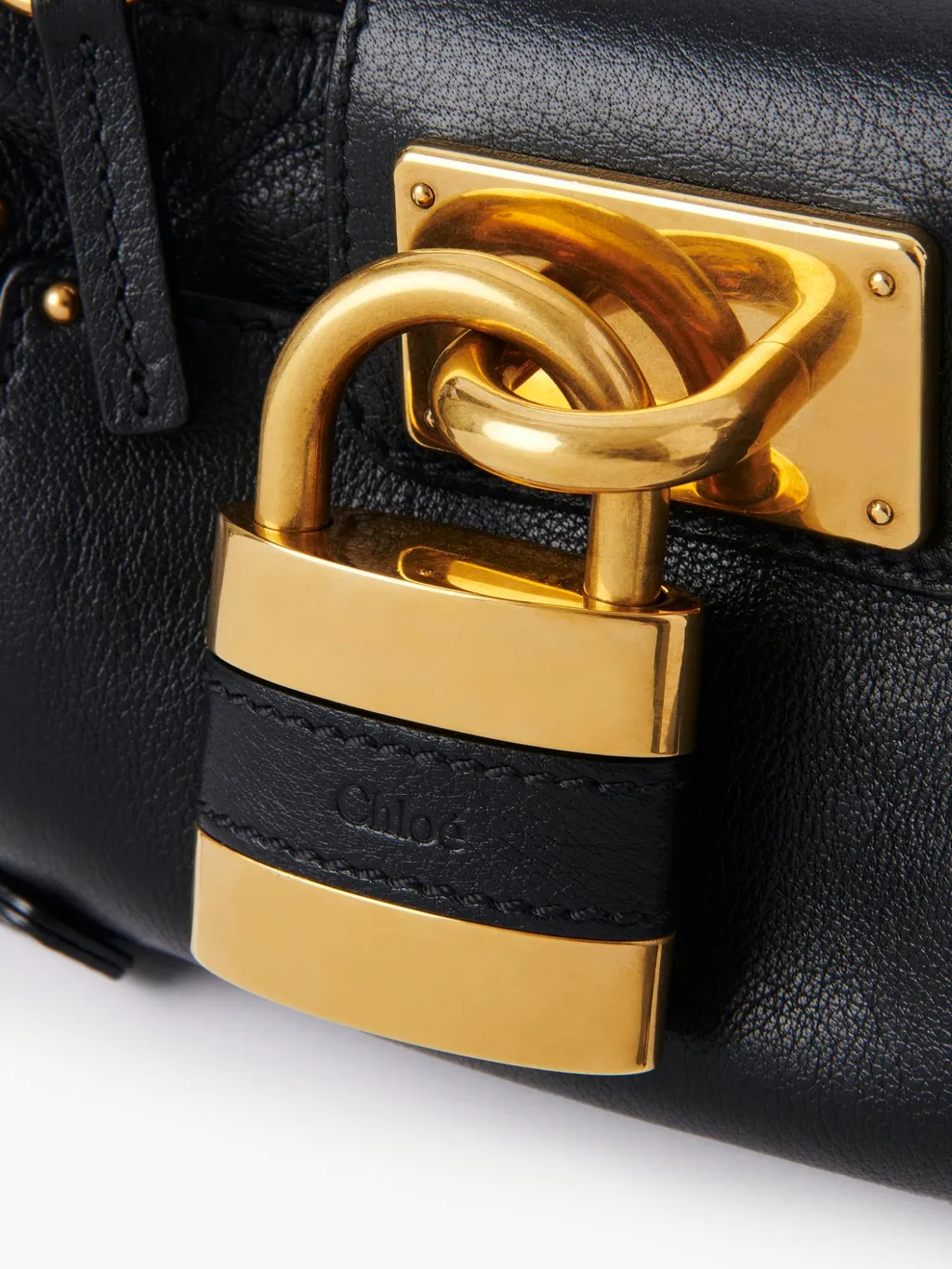 Paddington Padlock Detailed Small Shoulder Bag