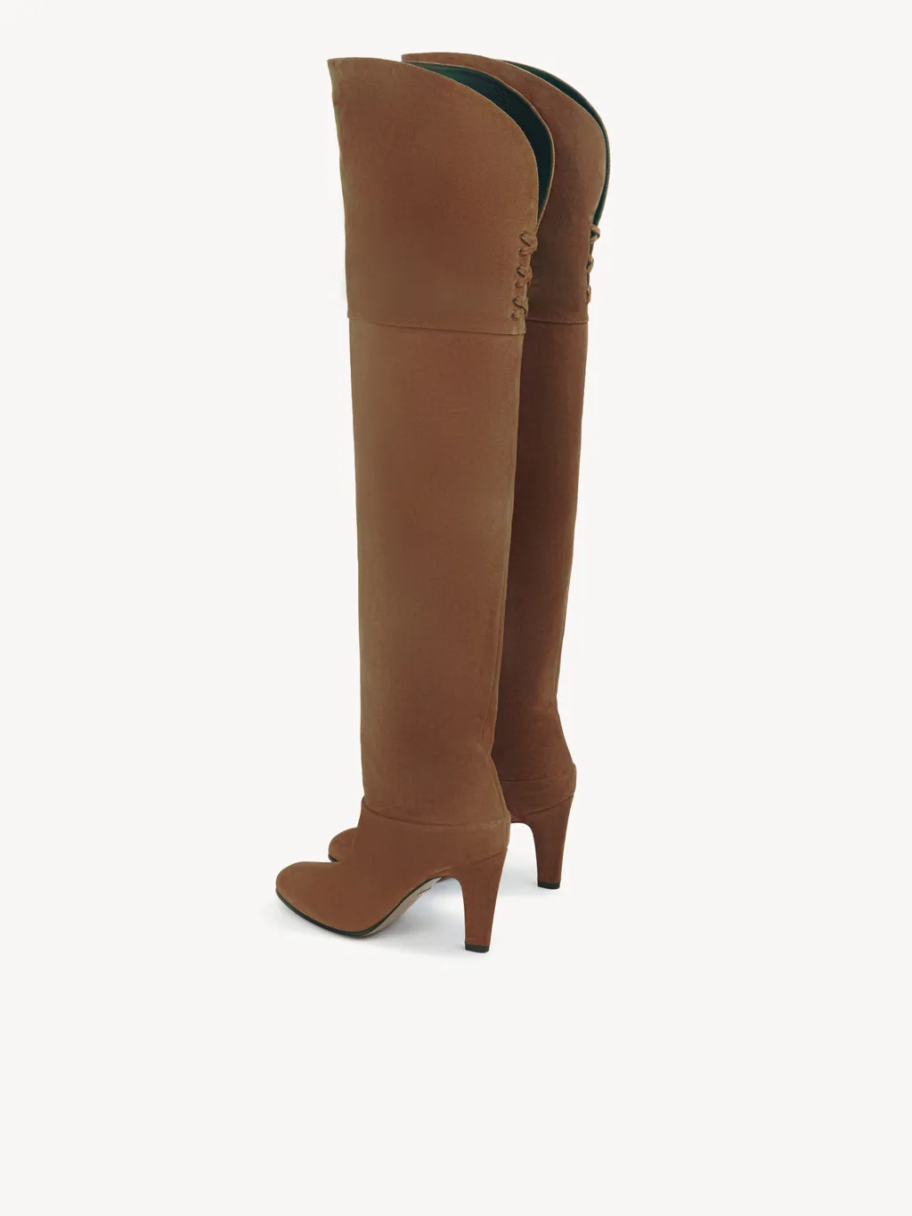 90Mm Suede Boots