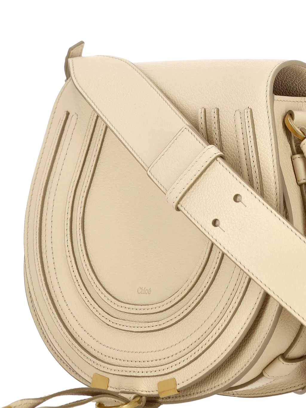 Marcie Logo Detailed Saddle Bag