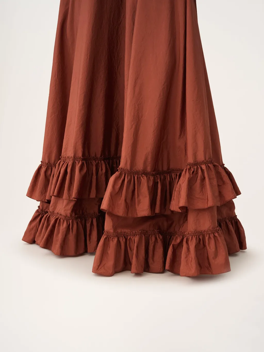 Ruffled Maxi Skirt