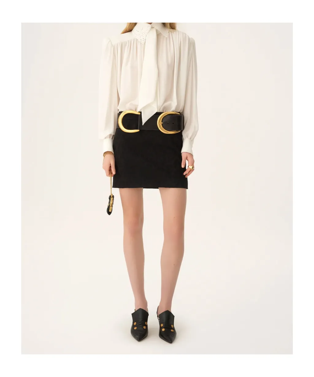Damask Pattern Skirt