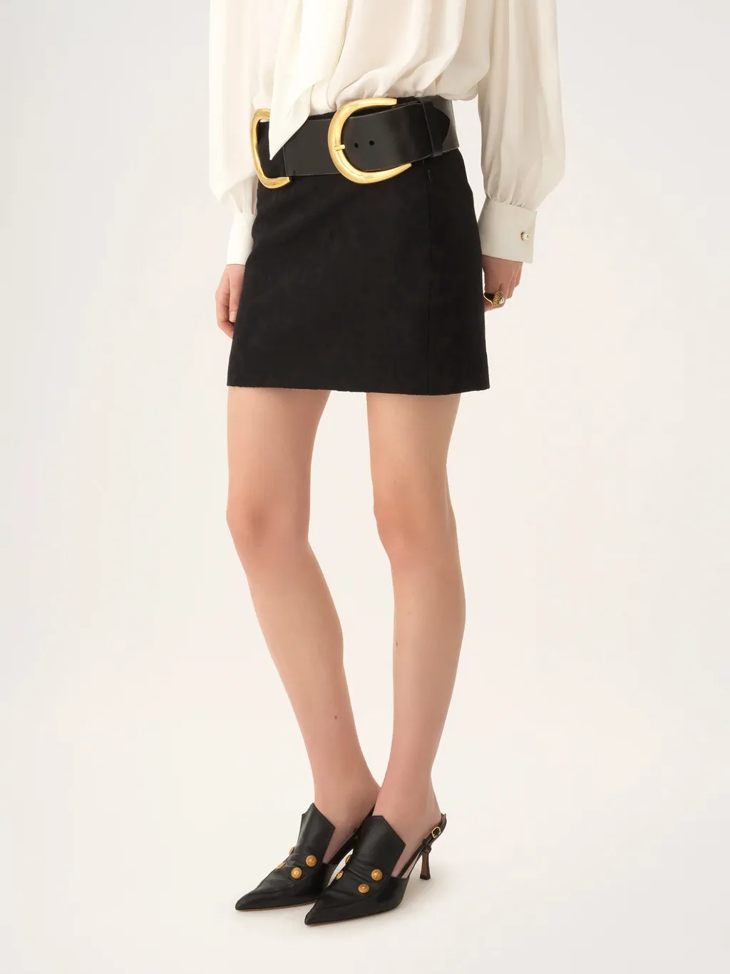 Damask Pattern Skirt
