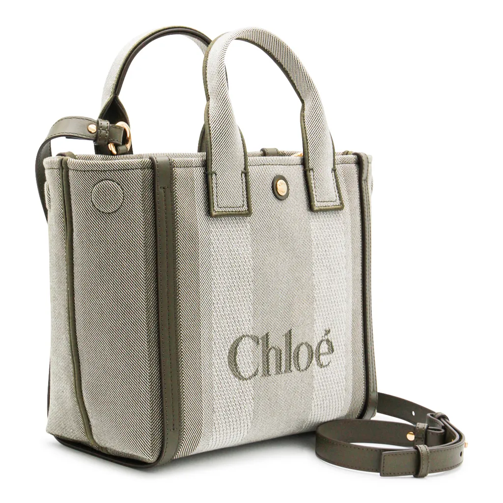 Carry Logo Detailed Small Tote Bag