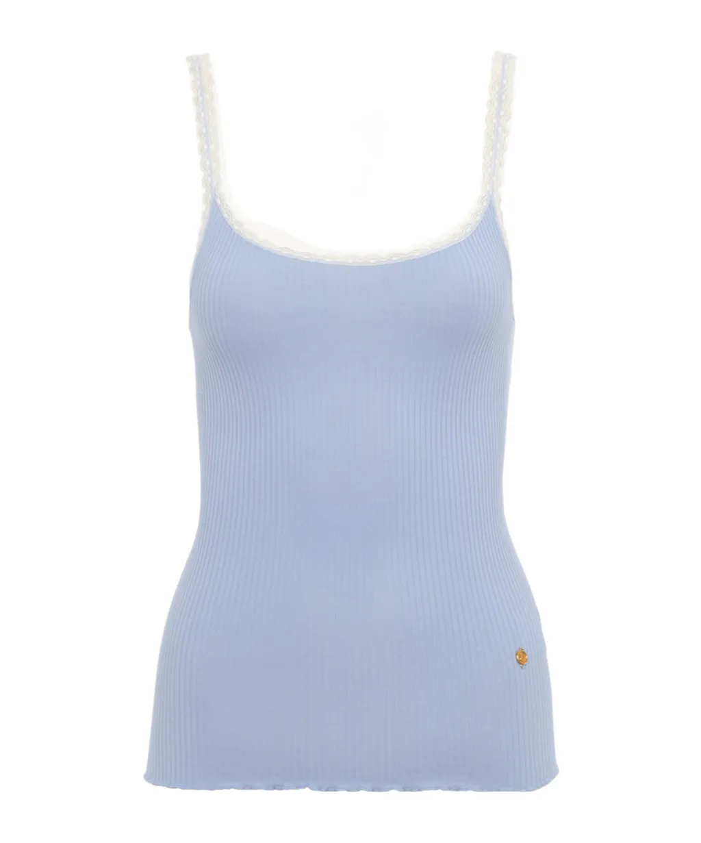 Fitted Cotton Tank Top