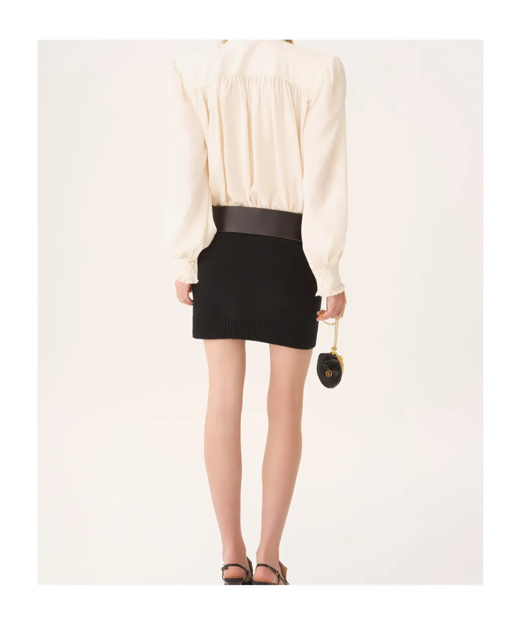 Oversized Ruffled Blouse