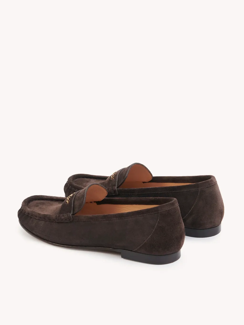 Logo Chain Loafers