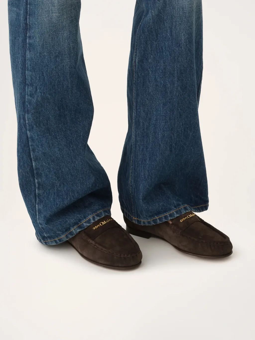 Logo Chain Loafers