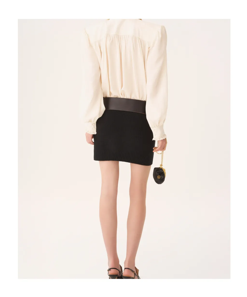 Knitted Mini Skirt