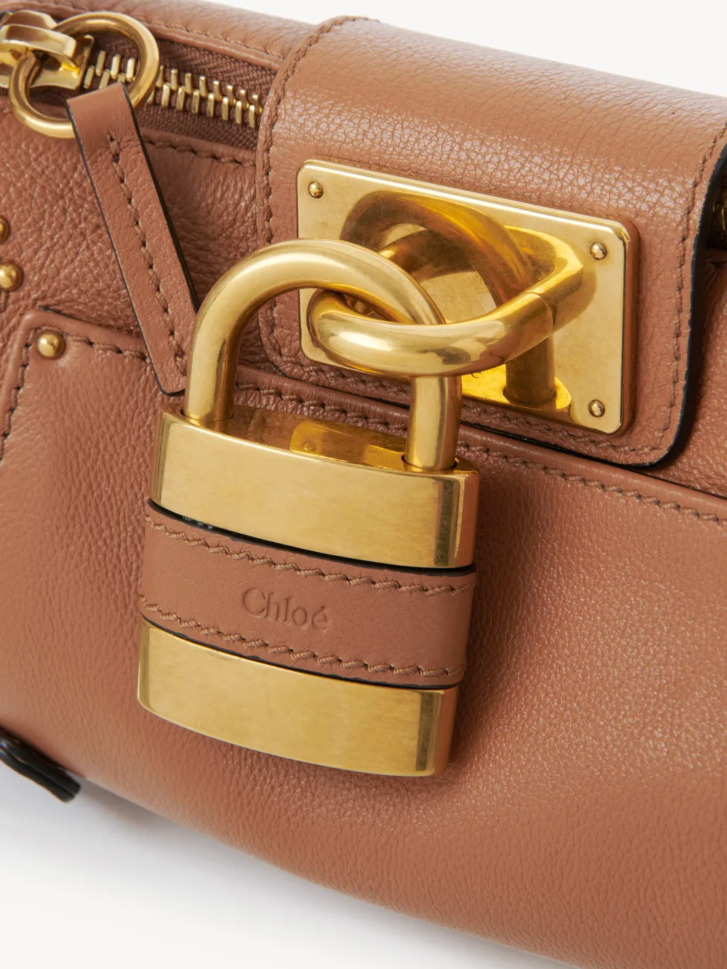 Paddington Padlock Detailed Small Shoulder Bag