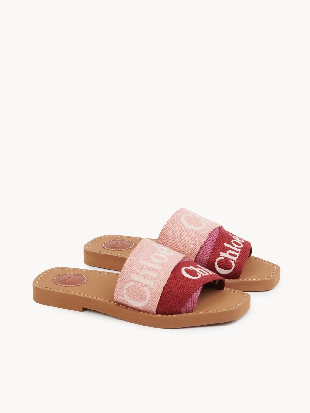 Woody Logo Detailed Sandals