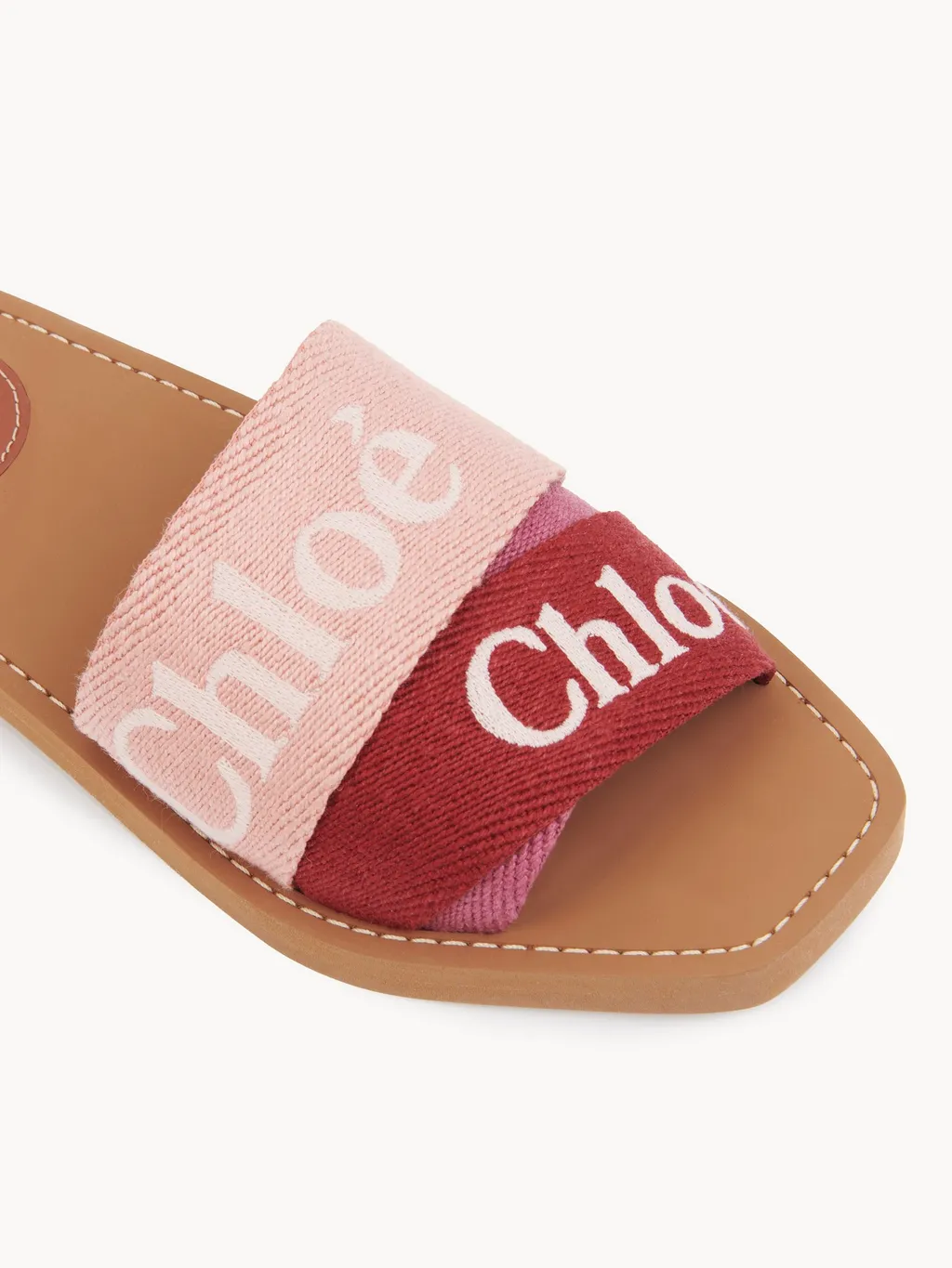 Woody Logo Detailed Sandals