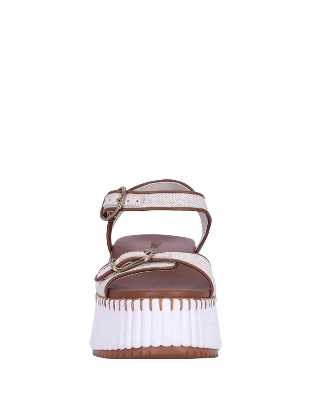 Round Toe Platform Sandals