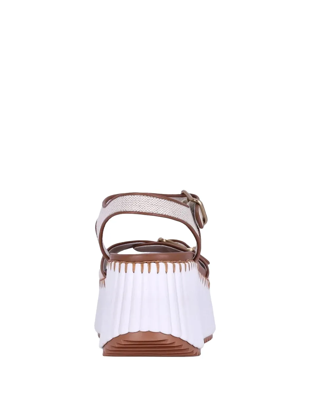 Round Toe Platform Sandals