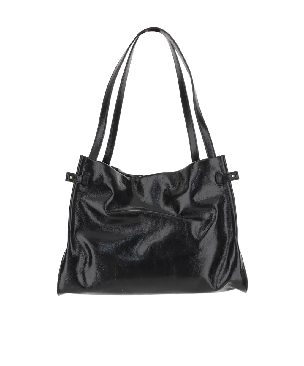 Logo Charms Hobo Bag