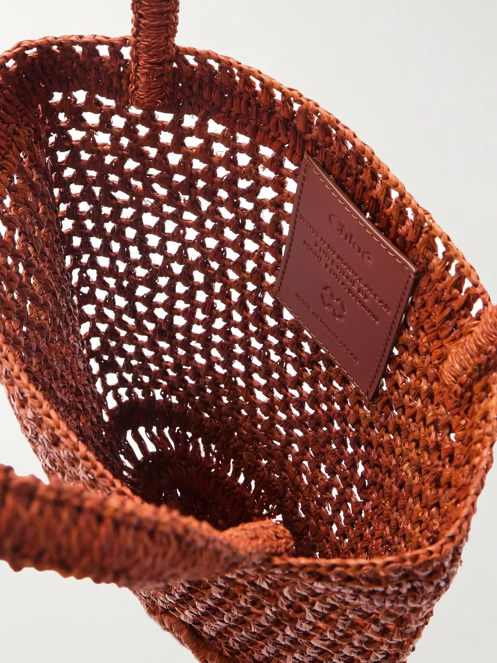 Crochet-Detail Tote Bag