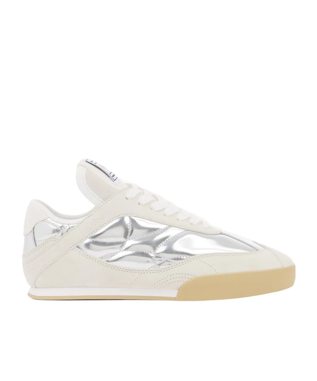 Kick Metallic-Panelled Sneakers