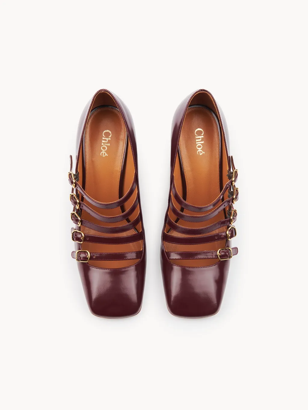 80Mm Janis Buckle-Strap Pumps