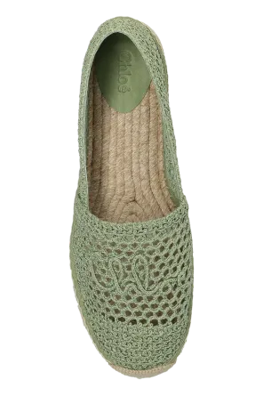 Isla Logo Detailed Slip-On Espadrilles