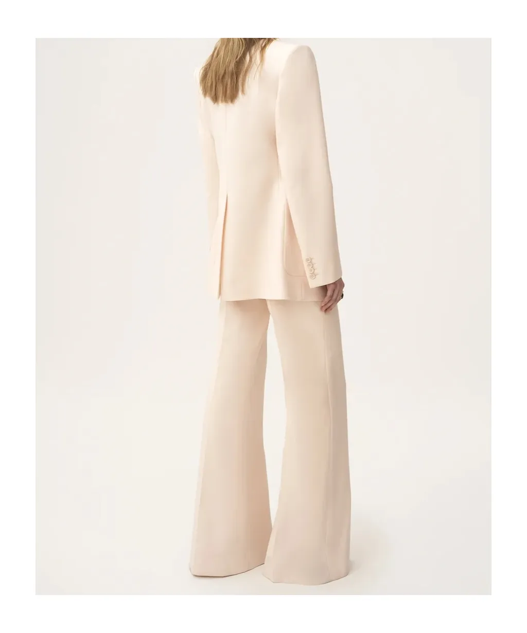 Single-Breasted Tailored Jacket