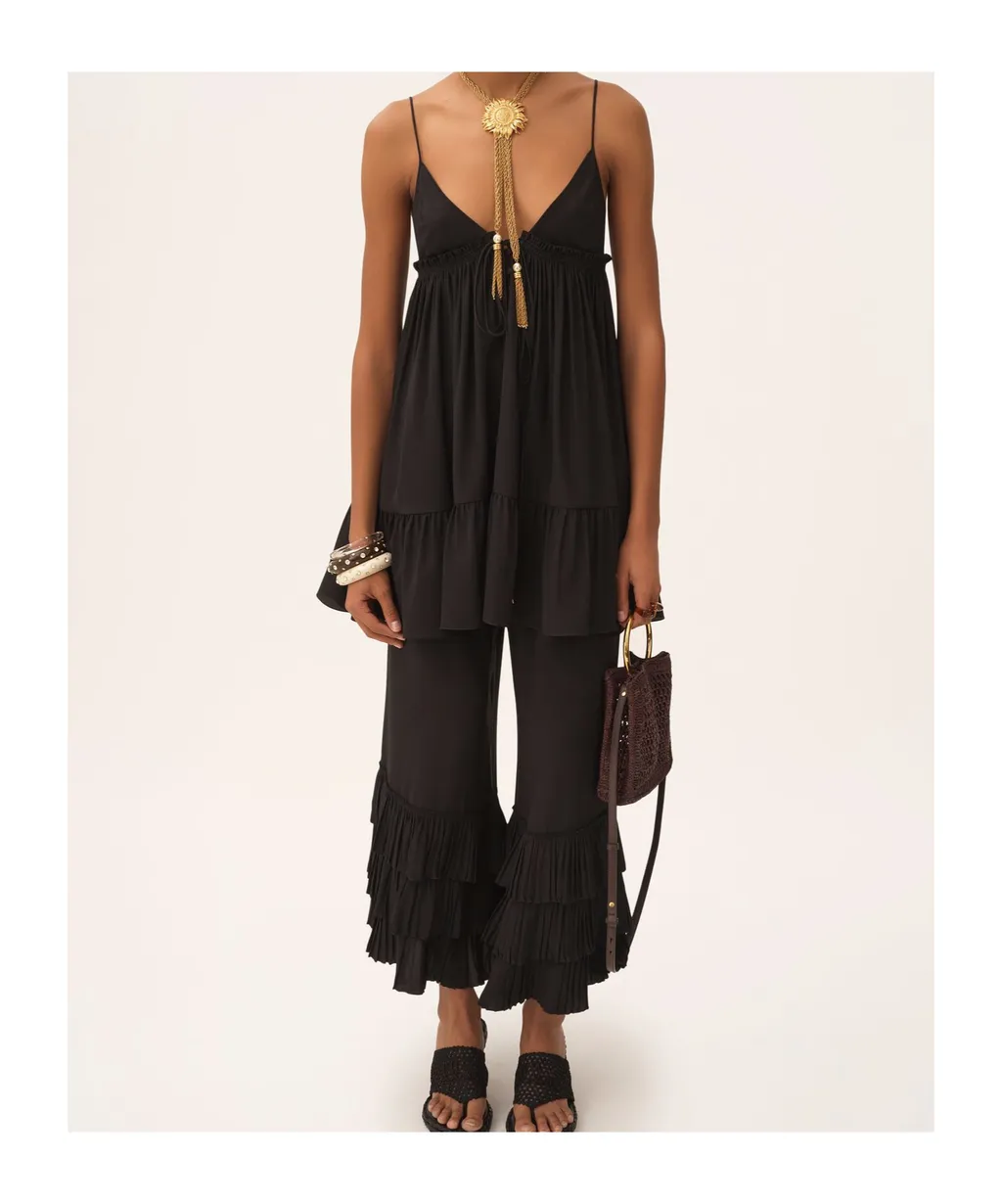 Fluid Wide-Leg Pants