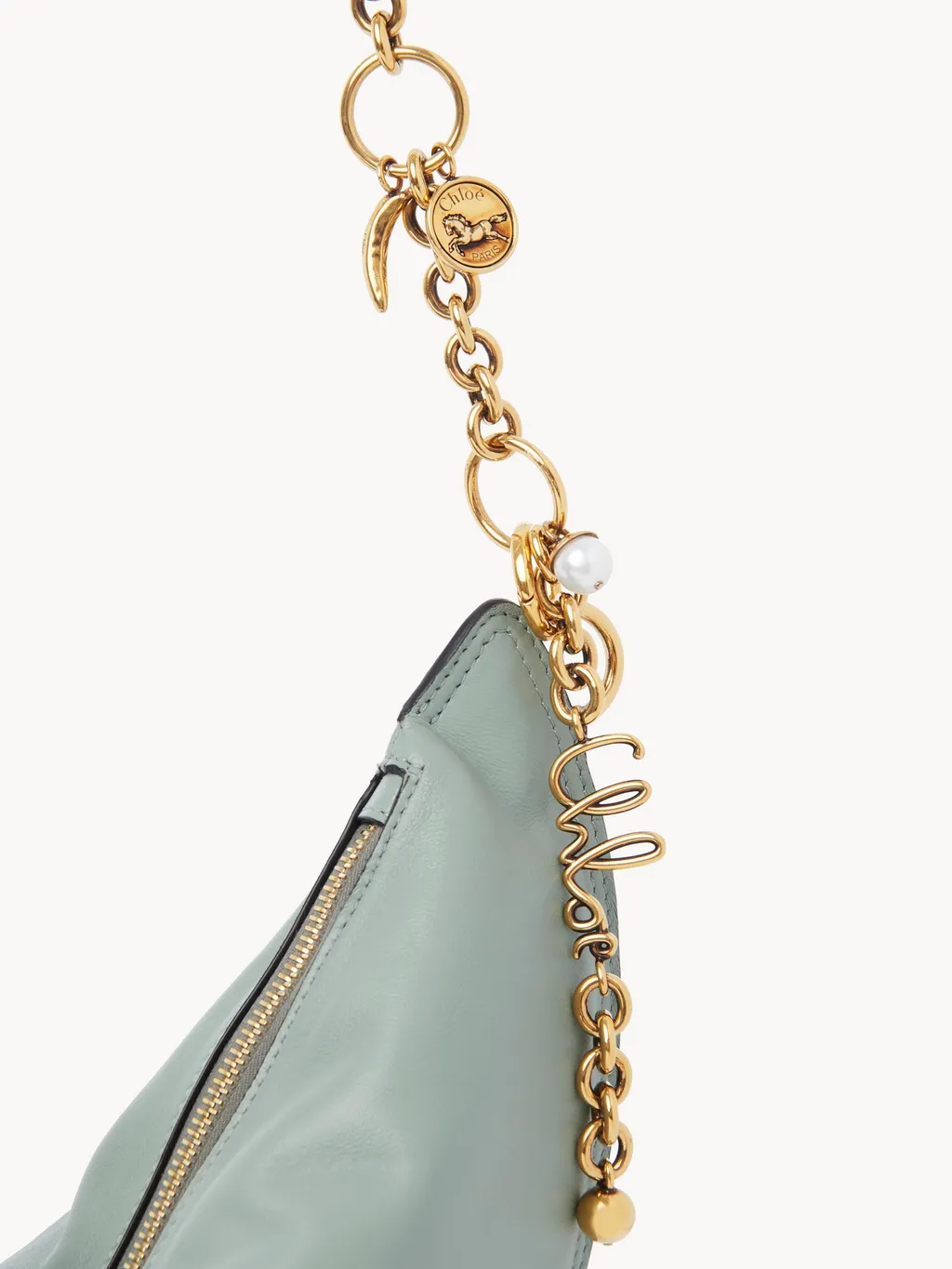 Icons Charm Detailed Shoulder Bag
