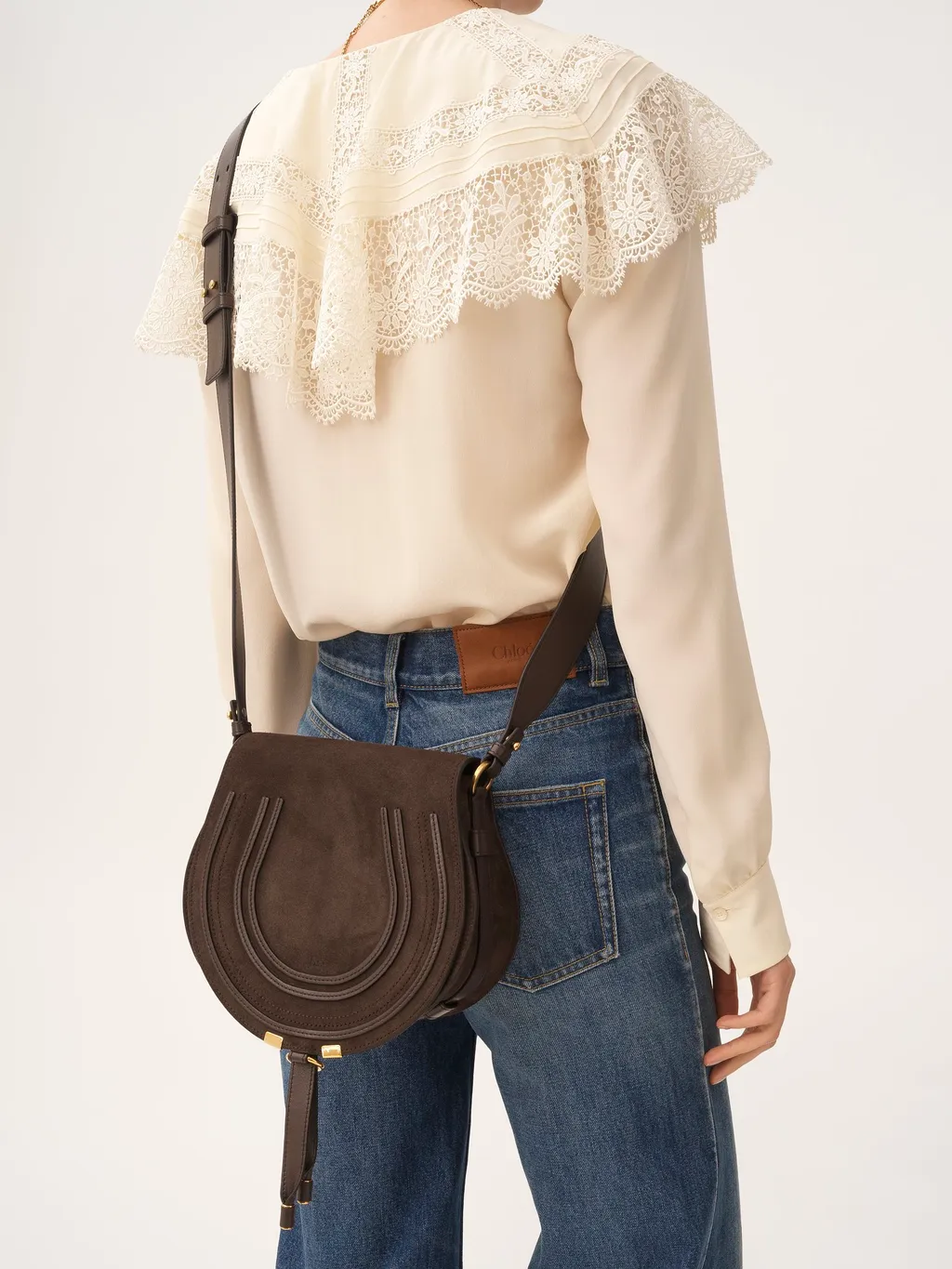 Marcie Foldover Top Crossbody Bag