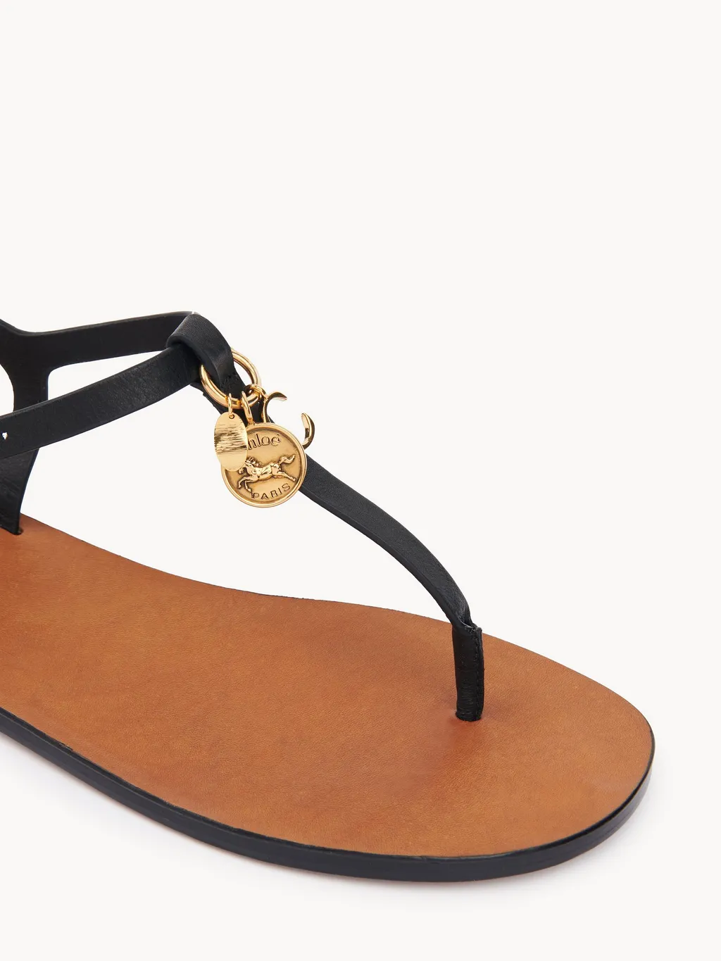 Charms Buckled Ankle Strap Sandals