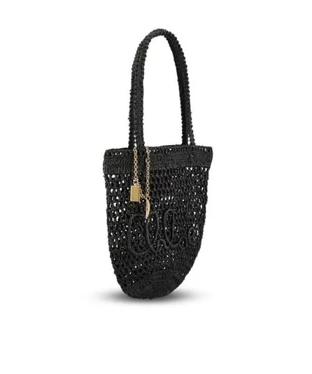 Small Summer Banana Raffia Tote Bag