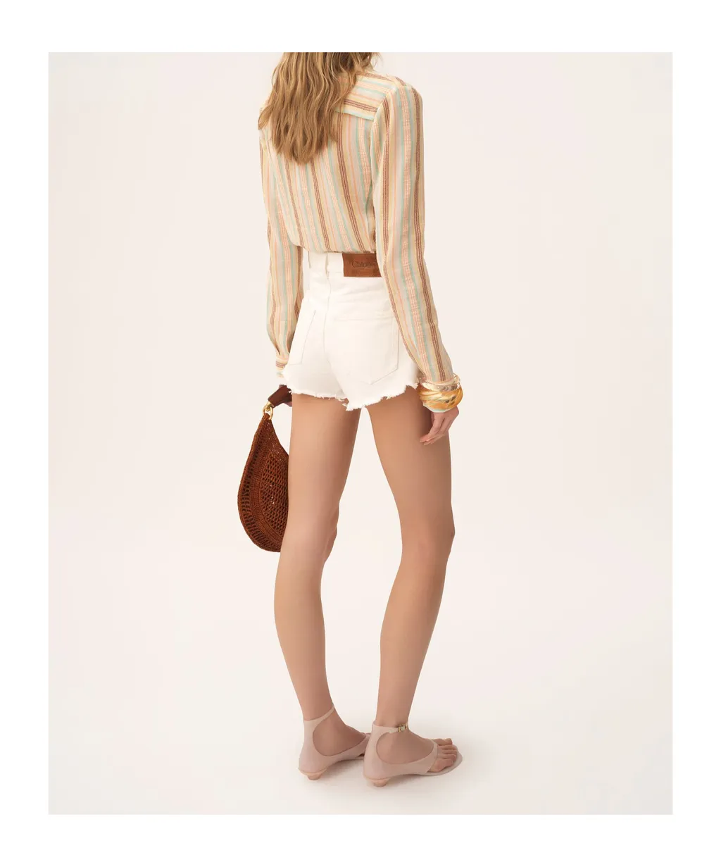 Striped Long-Sleeved Shirt