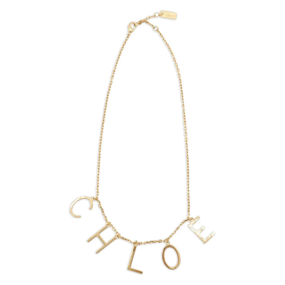 Letter Logo Necklace