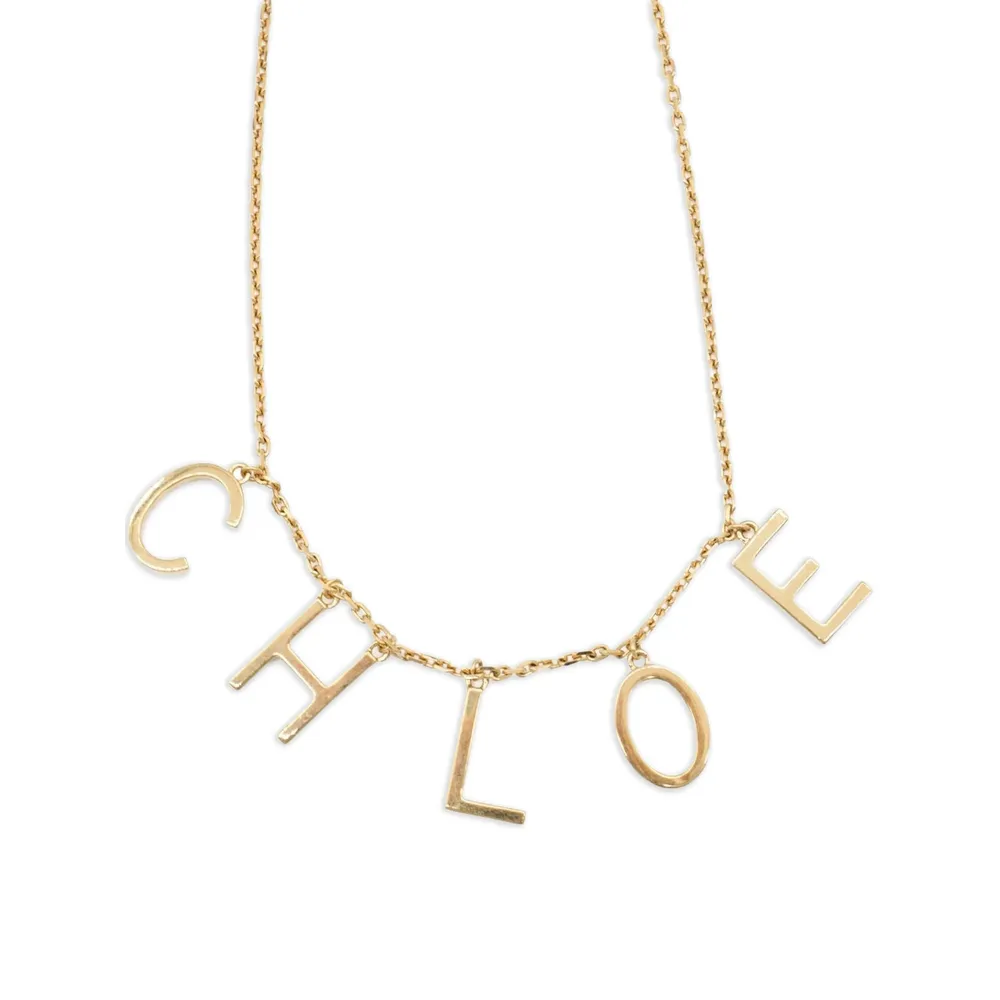 Letter Logo Necklace