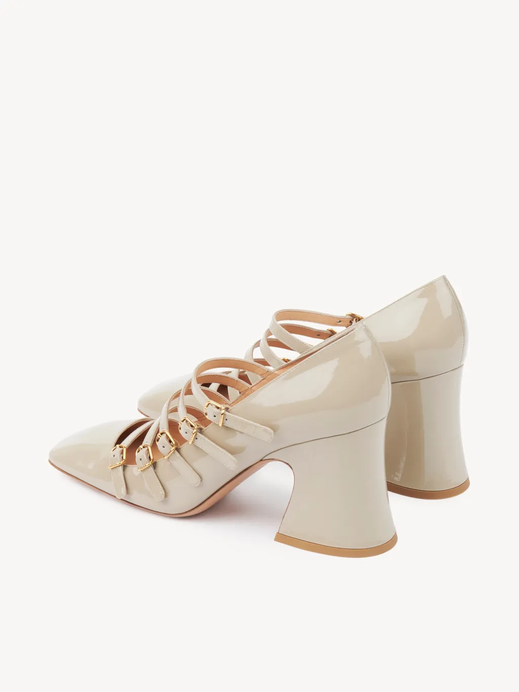 Janis Buckle Detailed Pumps