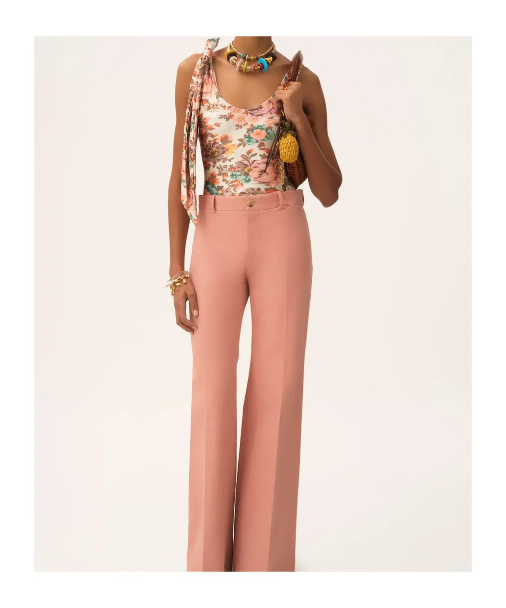 Bow-Embellished Floral-Print Swimsuit