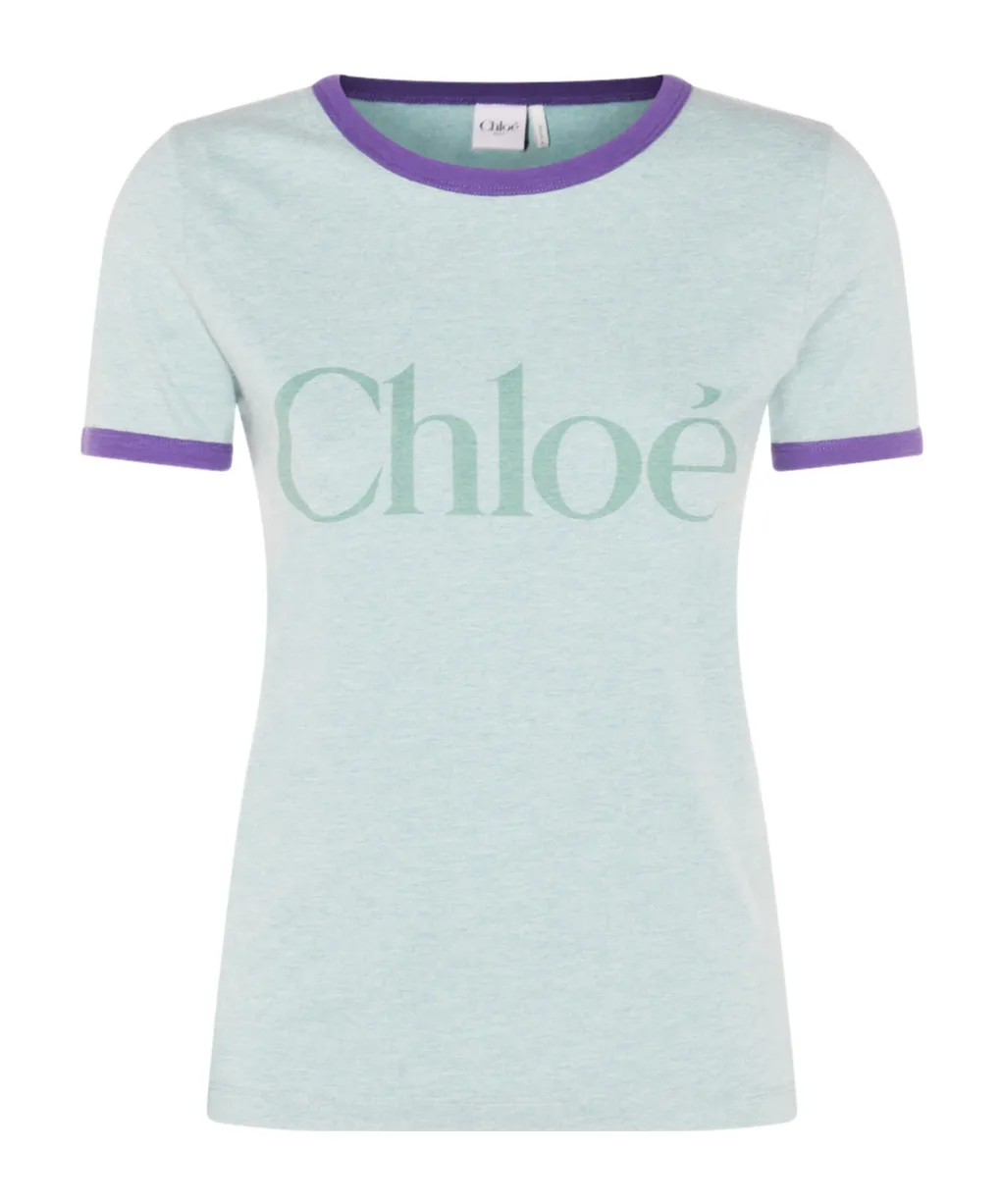 Logo Printed Crewneck T-Shirt