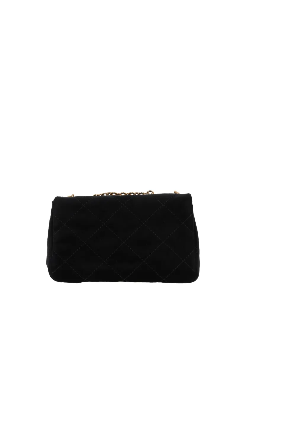 Heritage Logo Plaque Quilted Small Shoulder Bag