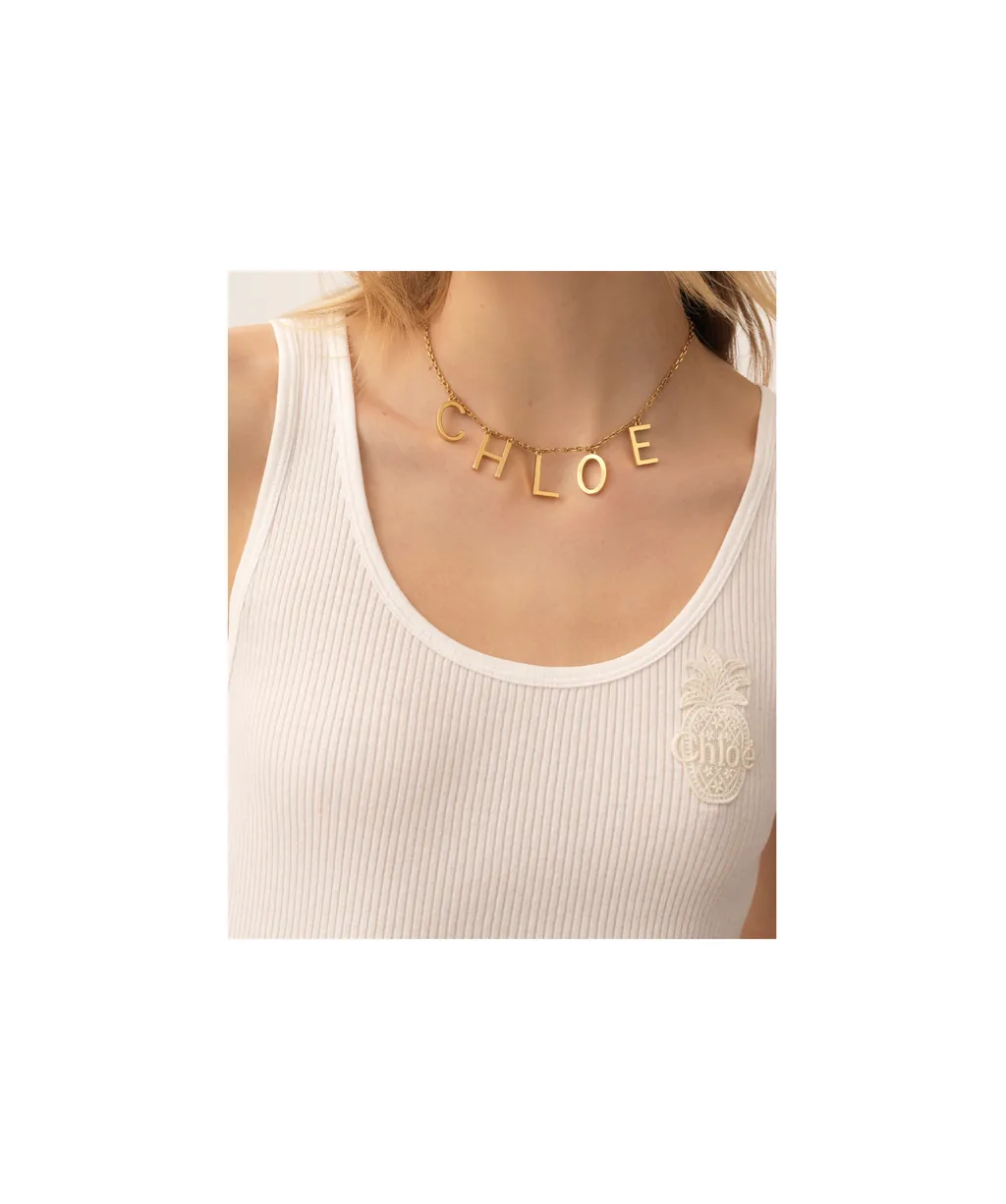 Letters Choker Necklace