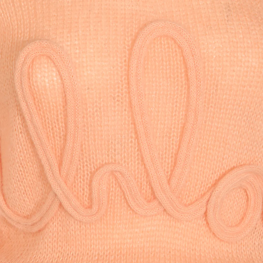 Elbow-Sleeved Logo Sweater