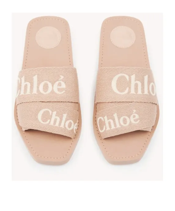 Woody Logo Detailed Sandals