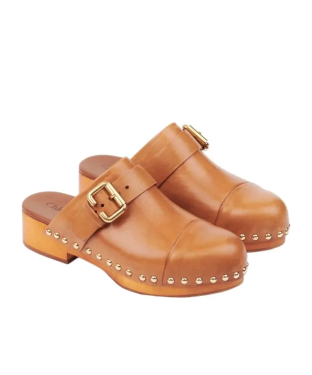 Lace Jeannette Clogs