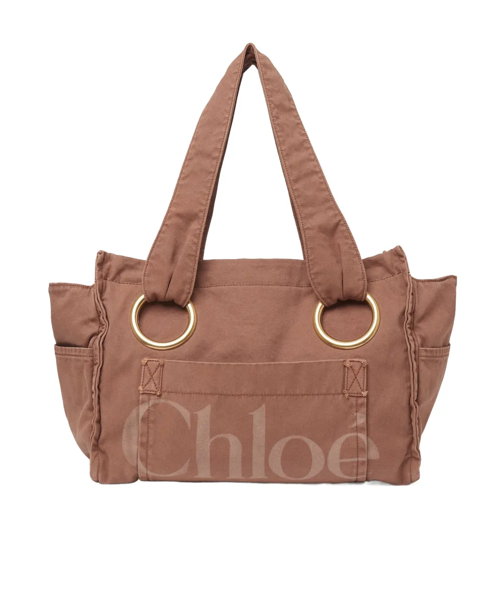 Logo Printed Tote Bag