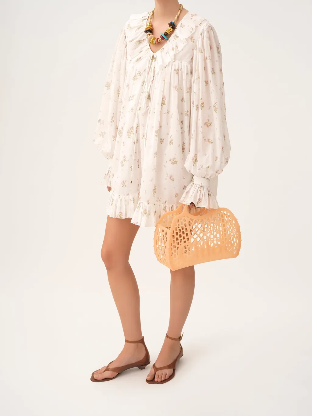Cage Studded Tote Bag