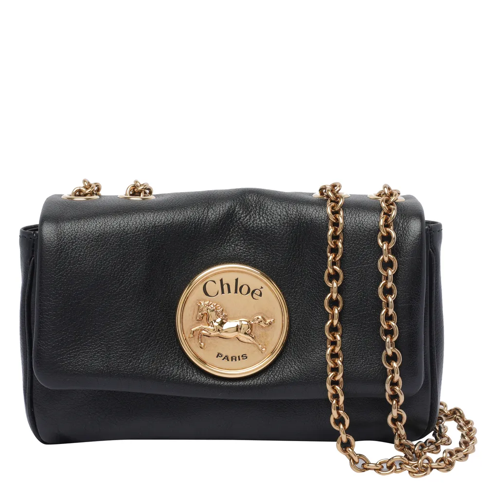 Logo Plaque Small Shoulder Bag