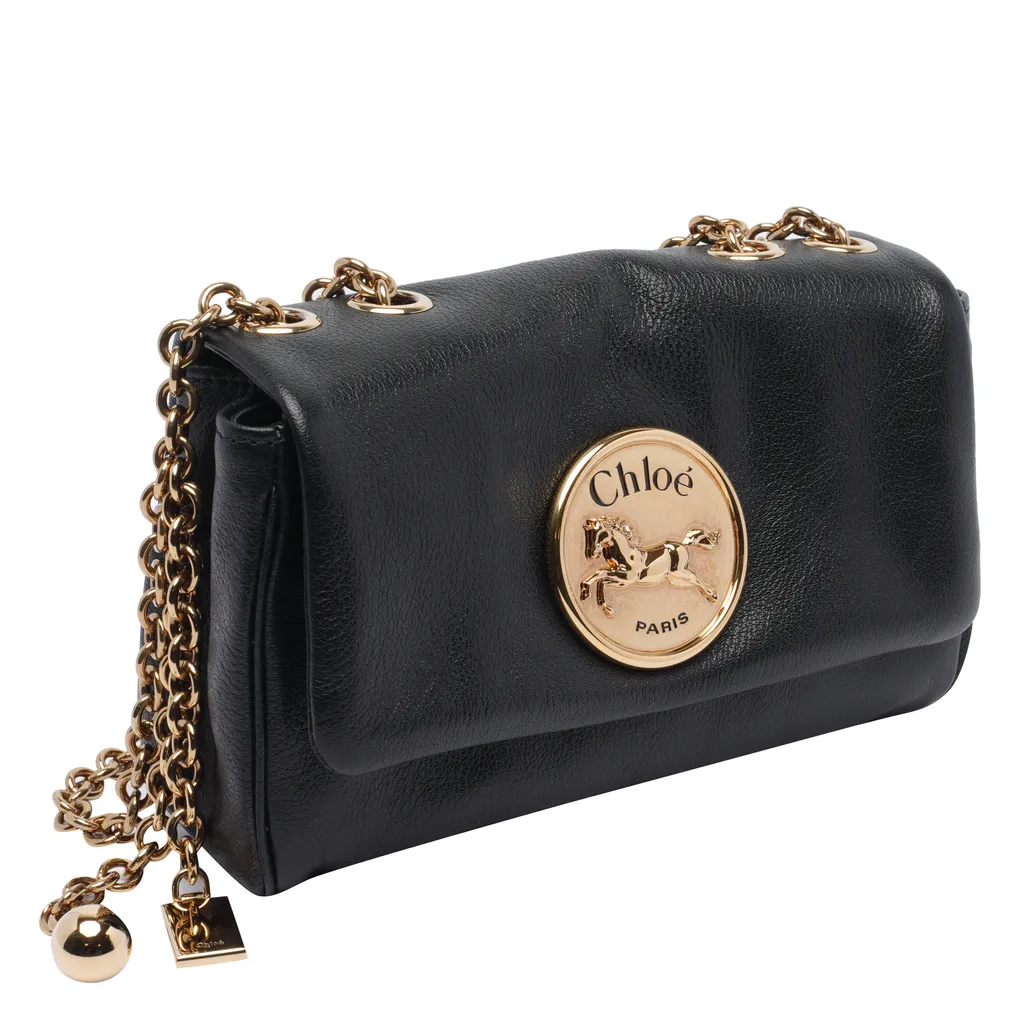 Logo Plaque Small Shoulder Bag